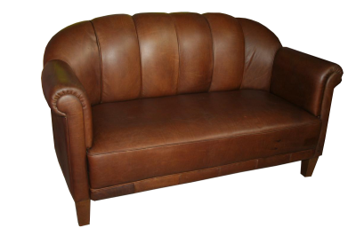 Divano club in pelle